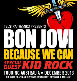 Because We CanBon Jovi  presented by TEG Dainty