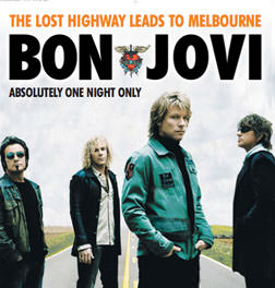 Bon Jovi presented by TEG Dainty