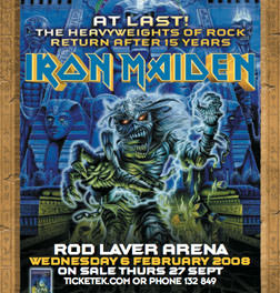 Iron MaidenIron Maiden presented by TEG Dainty