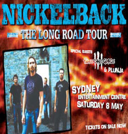 Nickelback presented by TEG Dainty