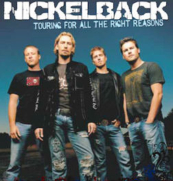 Nickelback presented by TEG Dainty