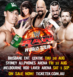 WWE Raw World Tour