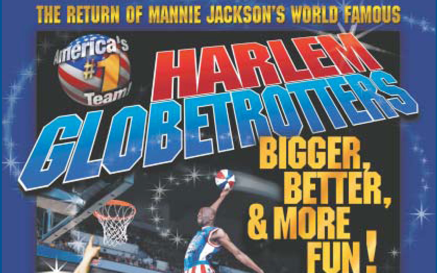 Harlem GlobetrottersHarlem Globetrotters  presented by TEG Dainty