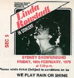 Linda Ronstadt presented by TEG Dainty