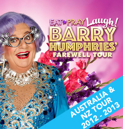 Barry Humphries presented by TEG Dainty