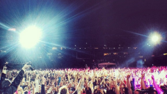 Action Bronson in front of 55,000 fans in Johannesburg
