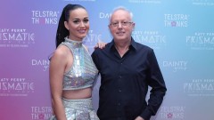 Katy Perry backstage with Paul Dainty