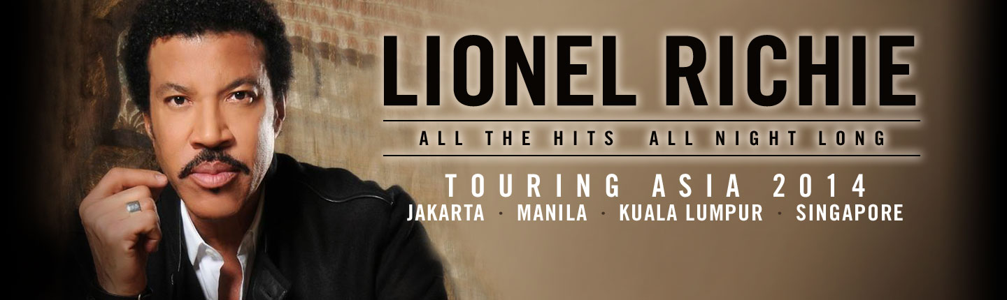 Lionel Richie – Asia TourLionel Richie  presented by TEG Dainty