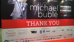 The red carpet rolled out for Michael Buble in Jakarta