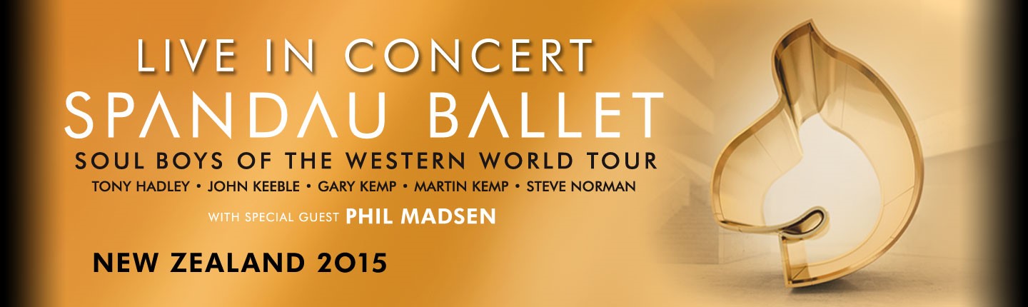 Soul Boys of the Western World Live New ZealandSpandau Ballet presented by TEG Dainty