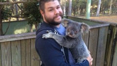 Kevin Owens and friend hanging out in Brisbane
