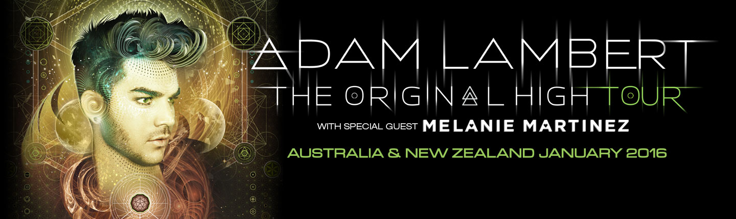 Adam Lambert 2016 TourAdam Lambert  presented by TEG Dainty