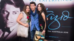 Patrizio with fans