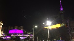 Auckland welcomes Prince in purple style