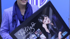 Patrizio Buanne was surprised live on Studio 10 with a plaque celebrating 300,000 album sales in Australia! 