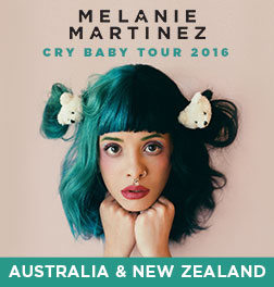 Melanie Martinez Cry Baby Tour Australia & New Zealand 2016