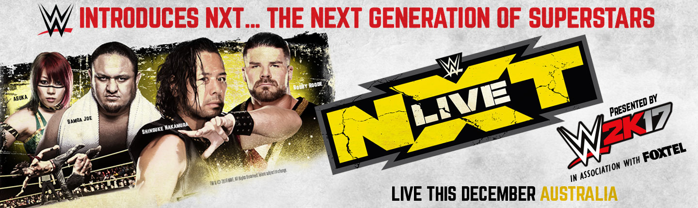 NXT Live AustraliaWWE NXT  presented by TEG Dainty