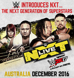 WWE NXT presented by TEG Dainty