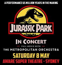 Jurassic Park in Concert presented by TEG Dainty