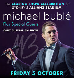 Michael Bublé presented by TEG Dainty