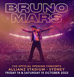 Bruno MarsBruno Mars presented by TEG Dainty