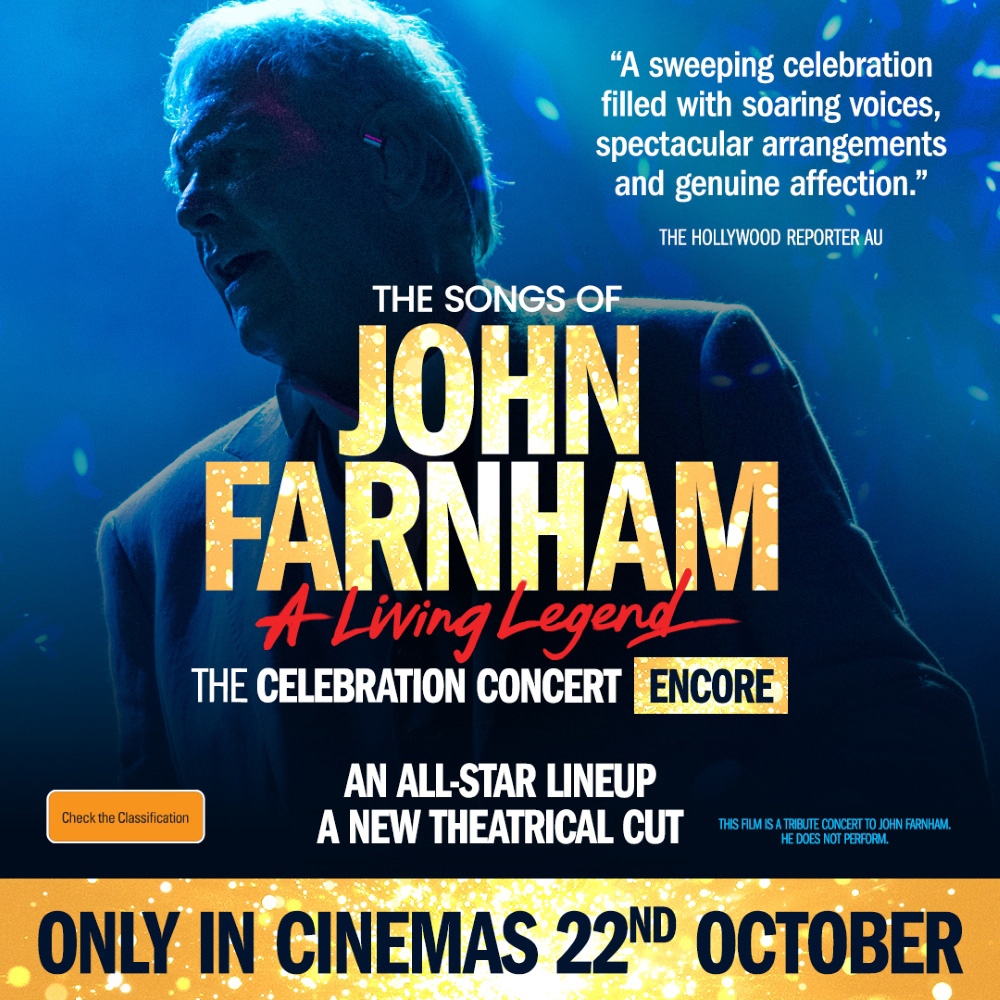 The Songs of John Farnham: A Living Legend – EncoreThe Songs of John Farnham: A Living Legend – Encore  presented by TEG Dainty
